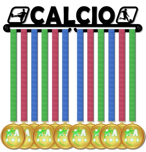 Sports Medal Holder - CALCIO design