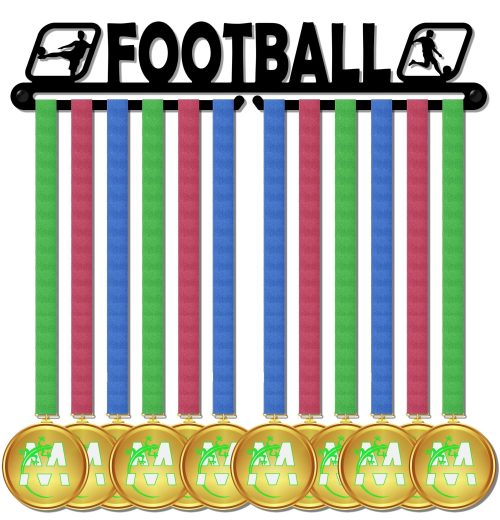 Sports Medal Holder - FOOTBALL design