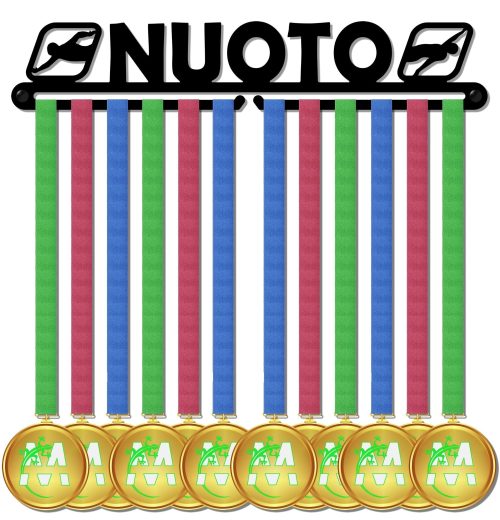 Sports Medal Holder - NUOTO design